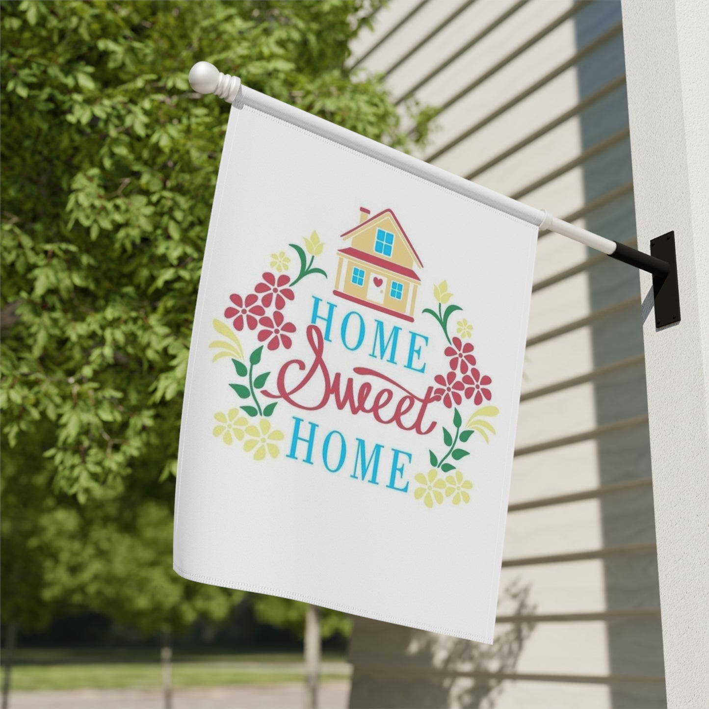 Garden & House Banner(Home sweet home)