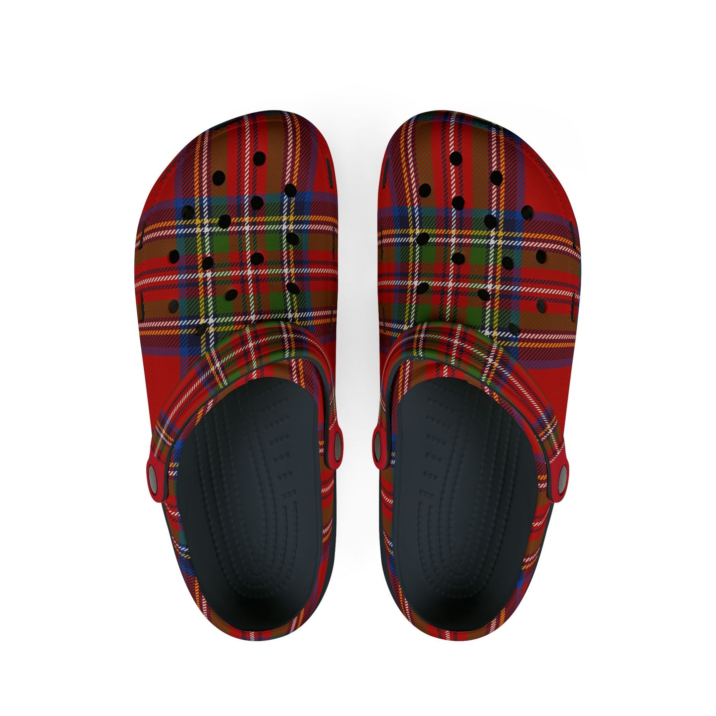 Plaid Clogs