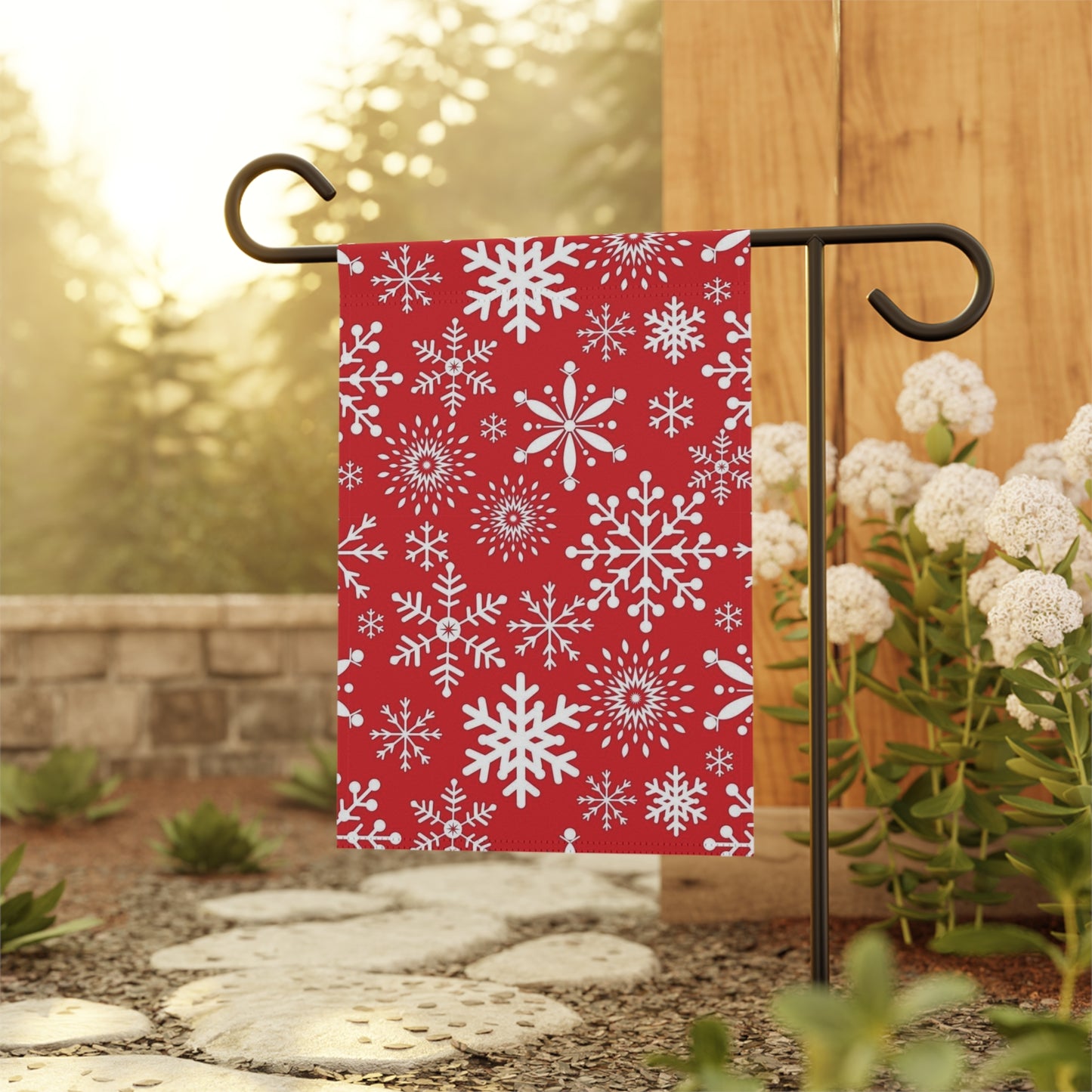 Garden & House Banner(Snowflake 1)