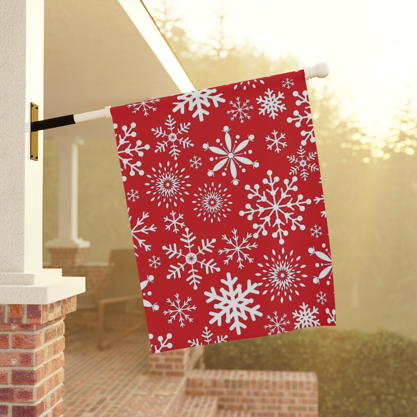 Garden & House Banner(Snowflake 1)