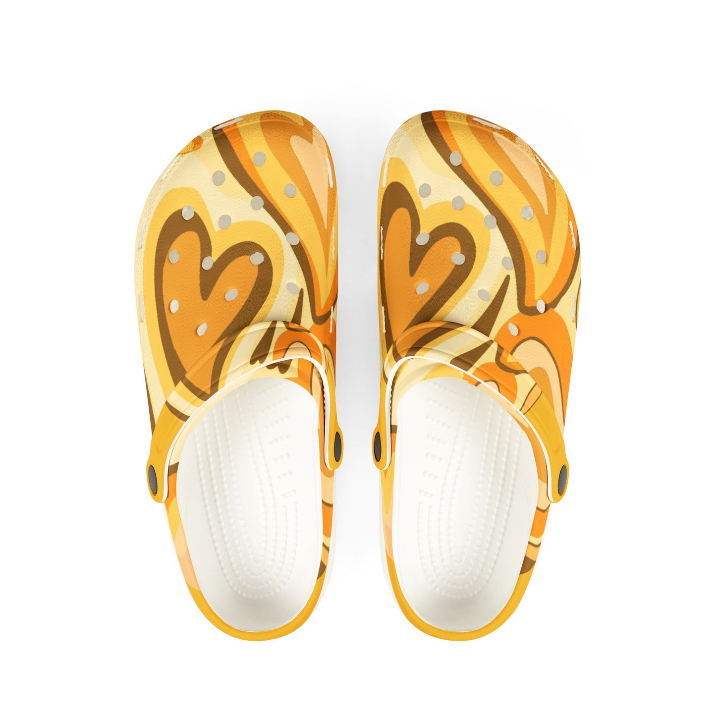Hippie yellow Clogs