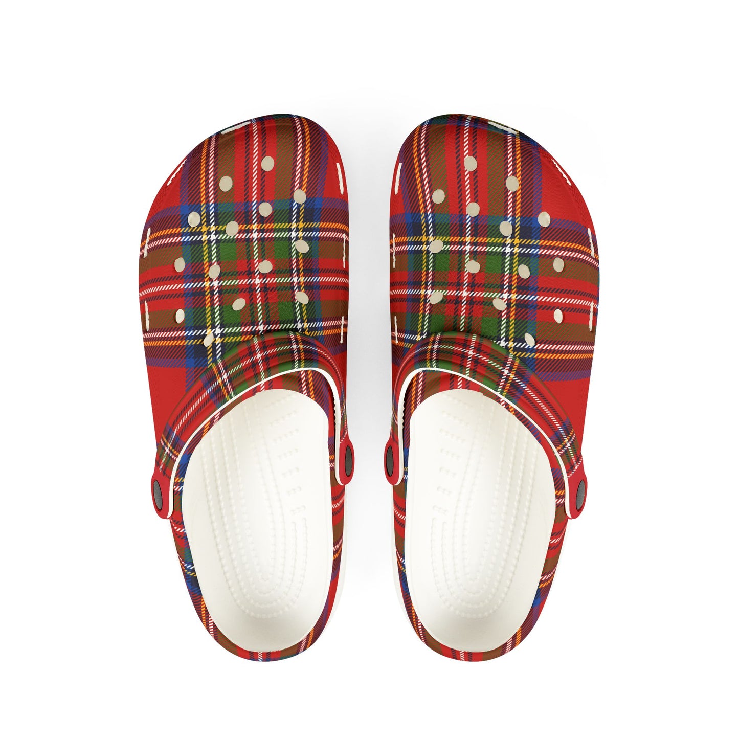 Plaid Clogs
