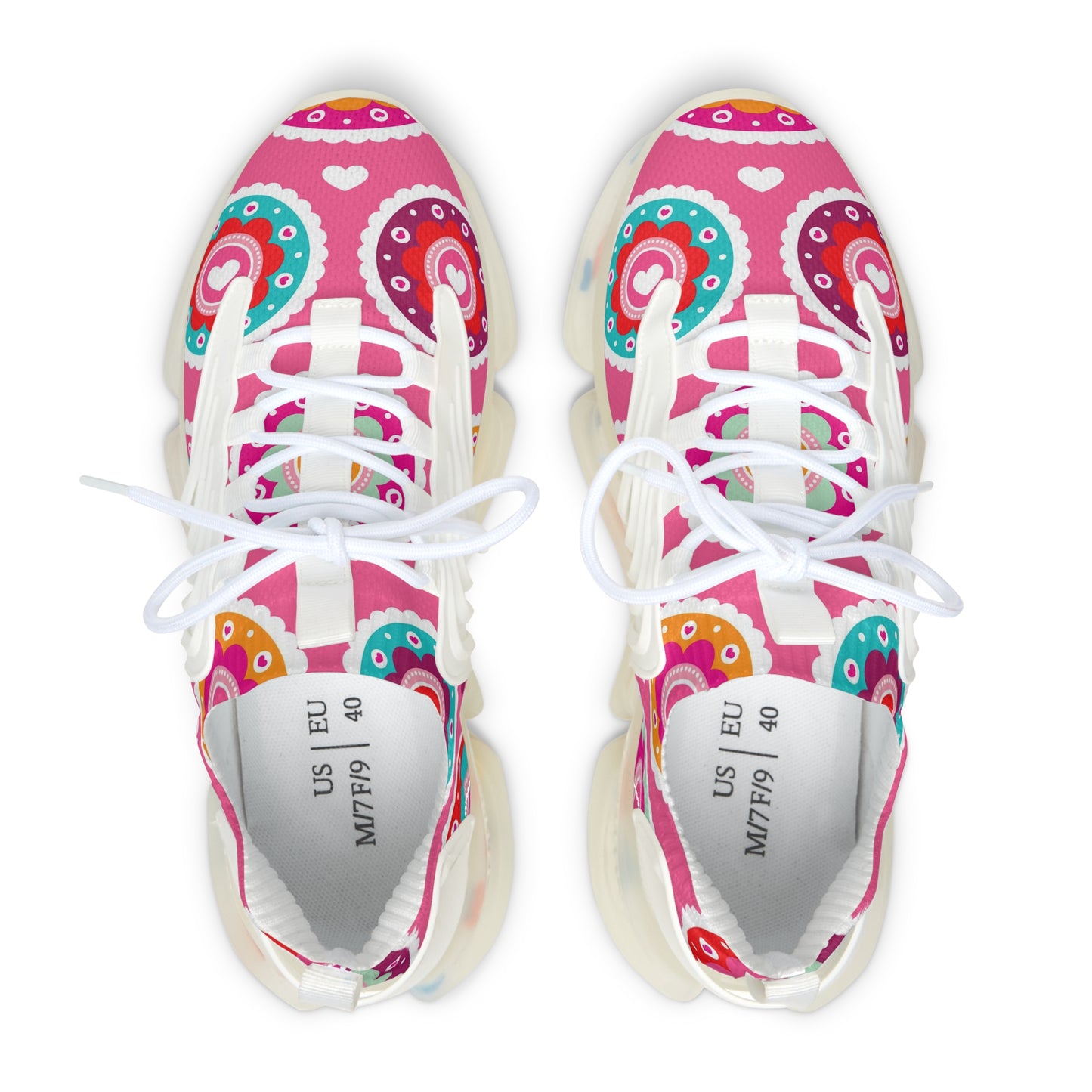 Women's Mesh Running Sneakers(Pretty in pink)