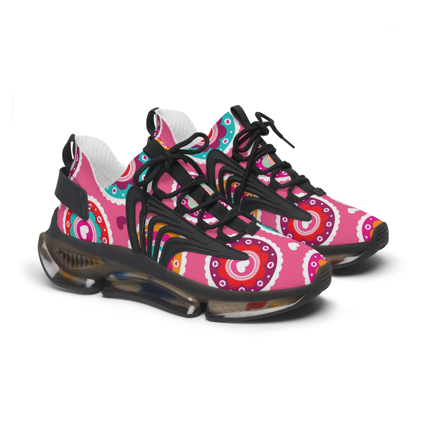 Women's Mesh Running Sneakers(Pretty in pink)