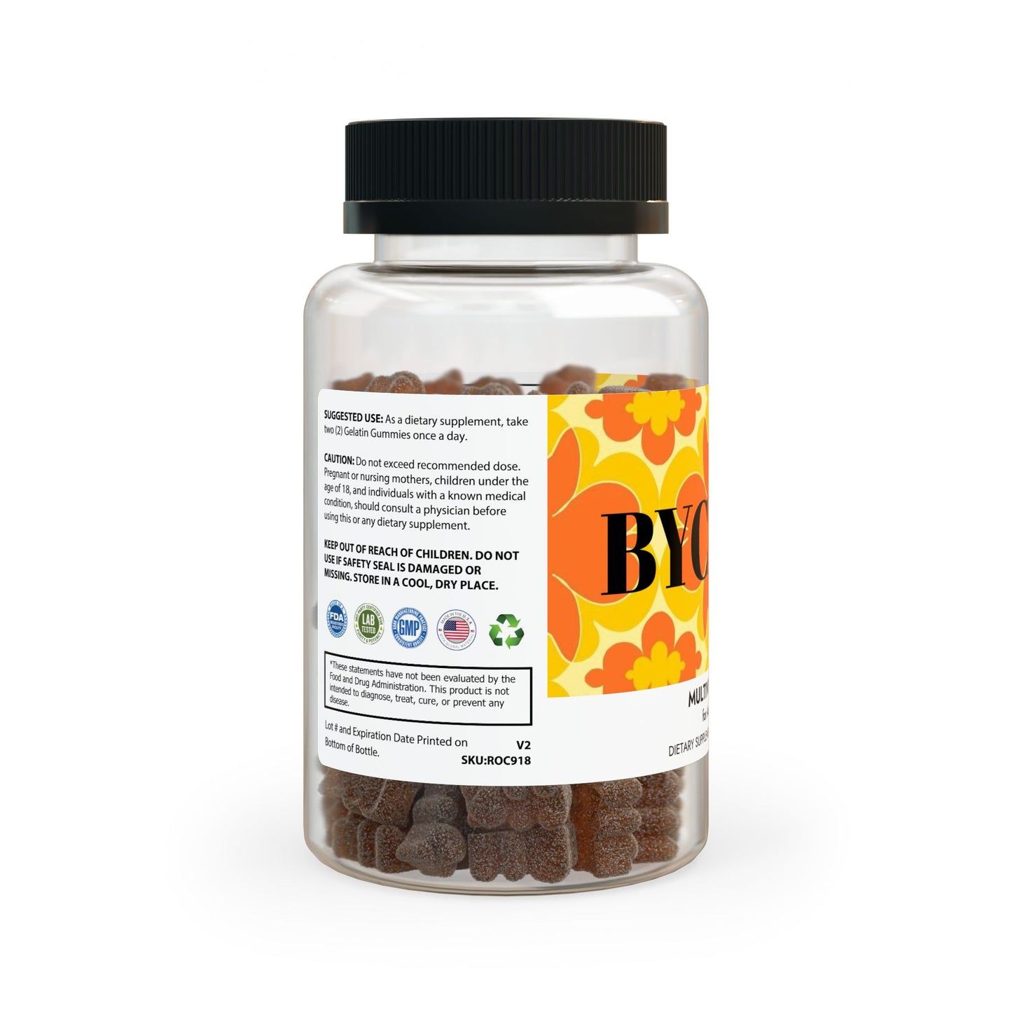 Be ye covered llc Multivitamin Gummies for Adults (60 Gummies)