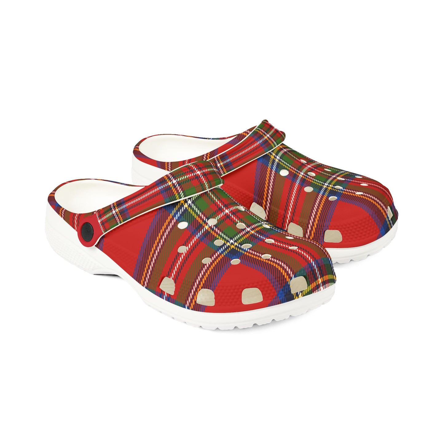 Plaid Clogs
