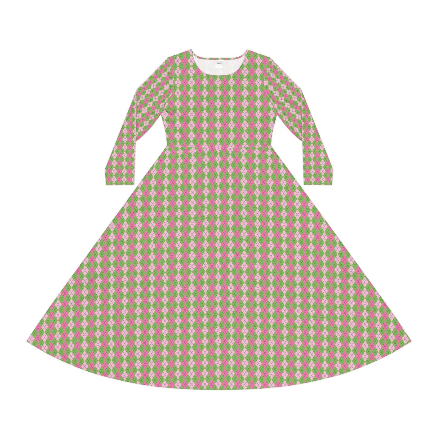 Women's Long Sleeve Dress (Hippie)