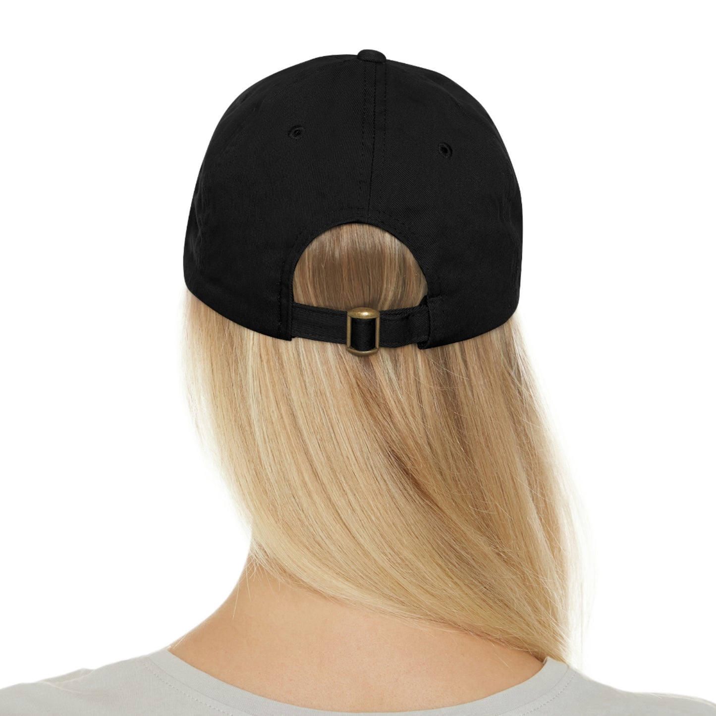 Dad Hat with Patch(Red Smiles)