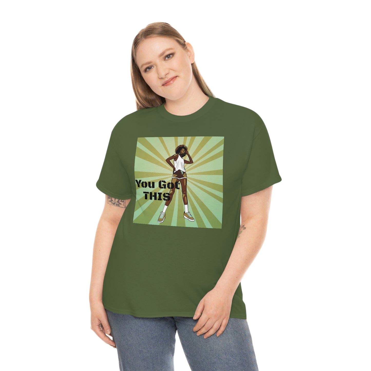 Unisex Cotton Tee(You got this)
