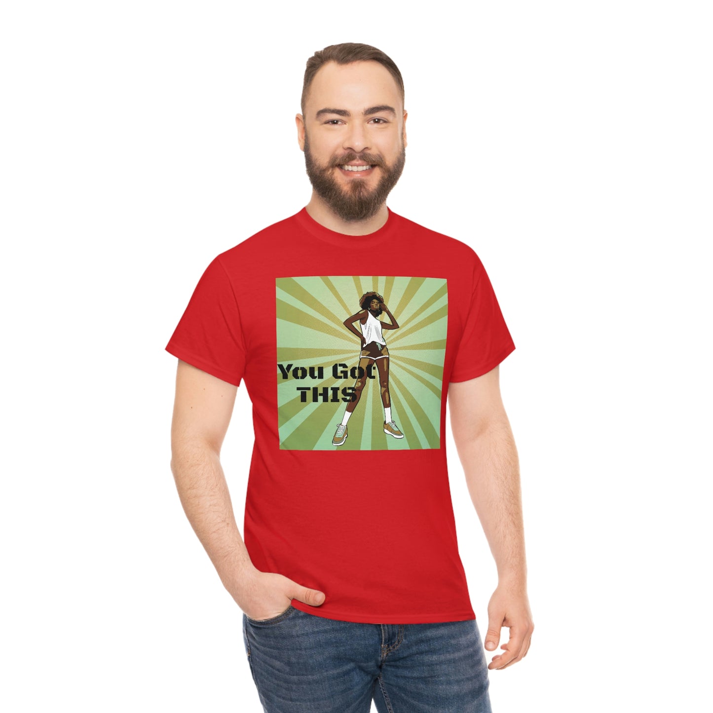 Unisex Cotton Tee(You got this)