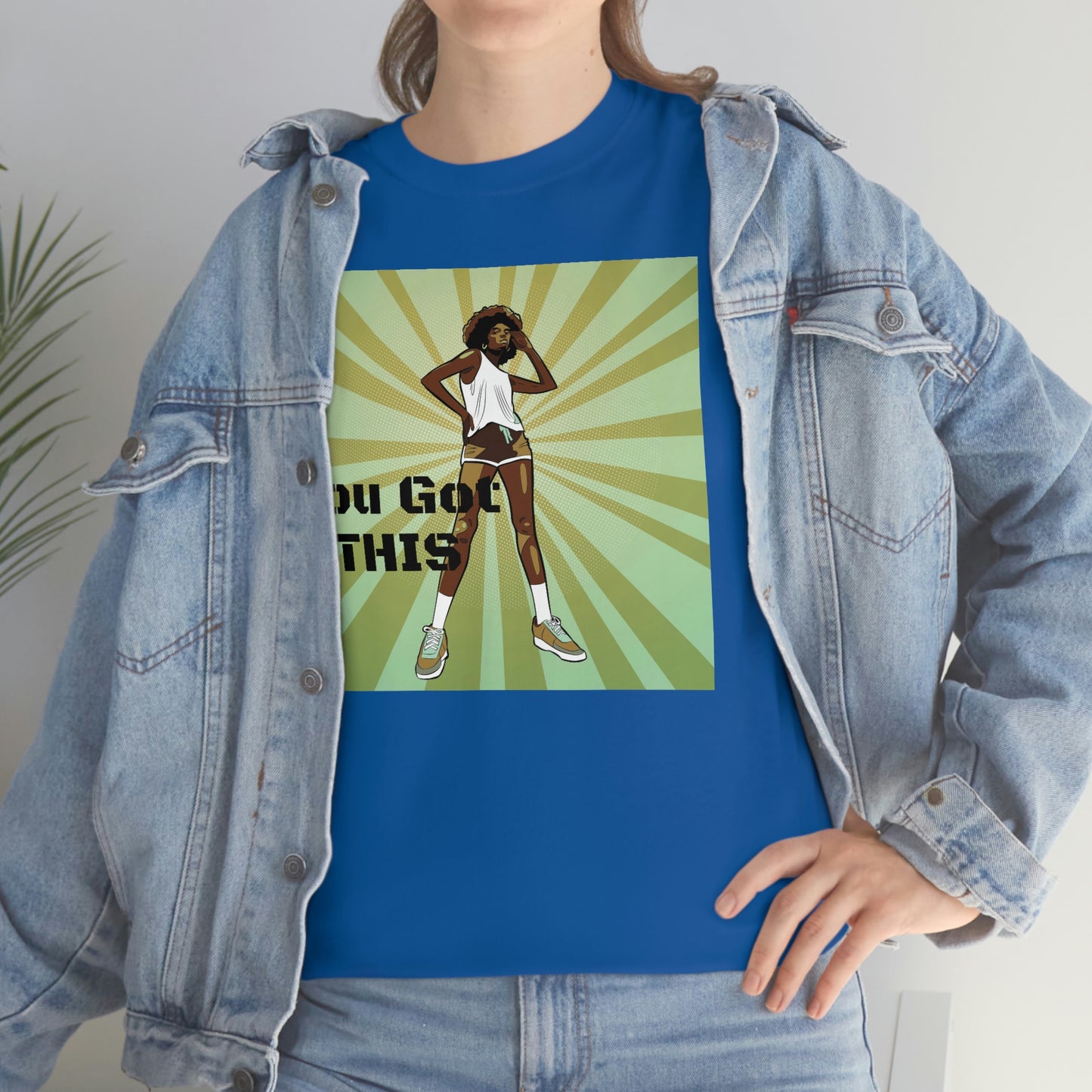 Unisex Cotton Tee(You got this)