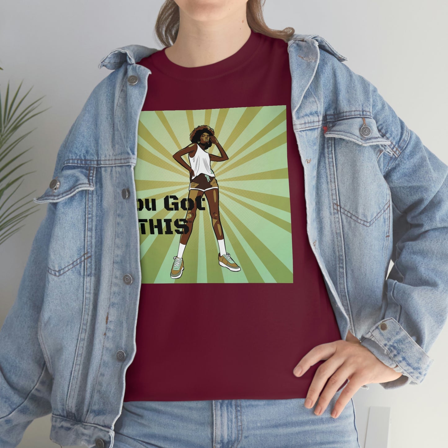 Unisex Cotton Tee(You got this)