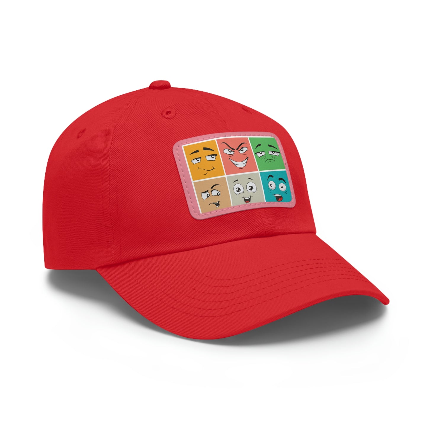 Dad Hat with Patch(colorful smile)