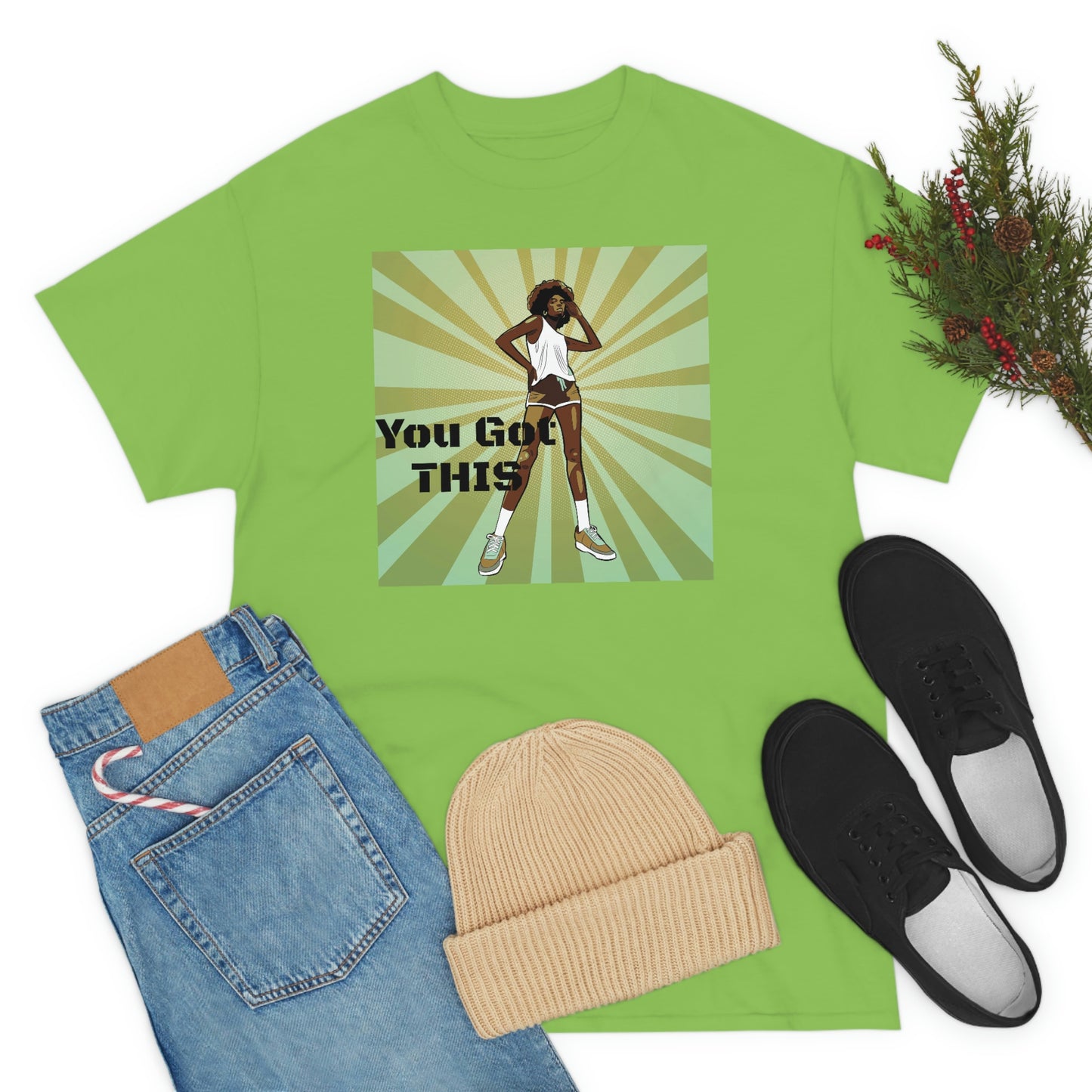 Unisex Cotton Tee(You got this)