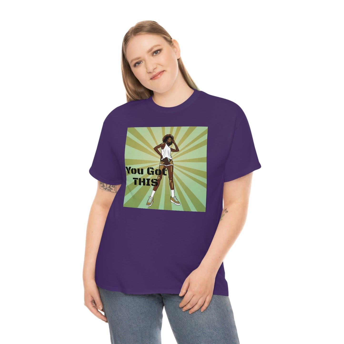 Unisex Cotton Tee(You got this)