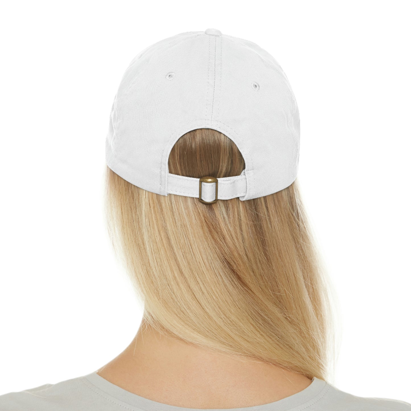 Dad Hat with Patch(Red Smiles)