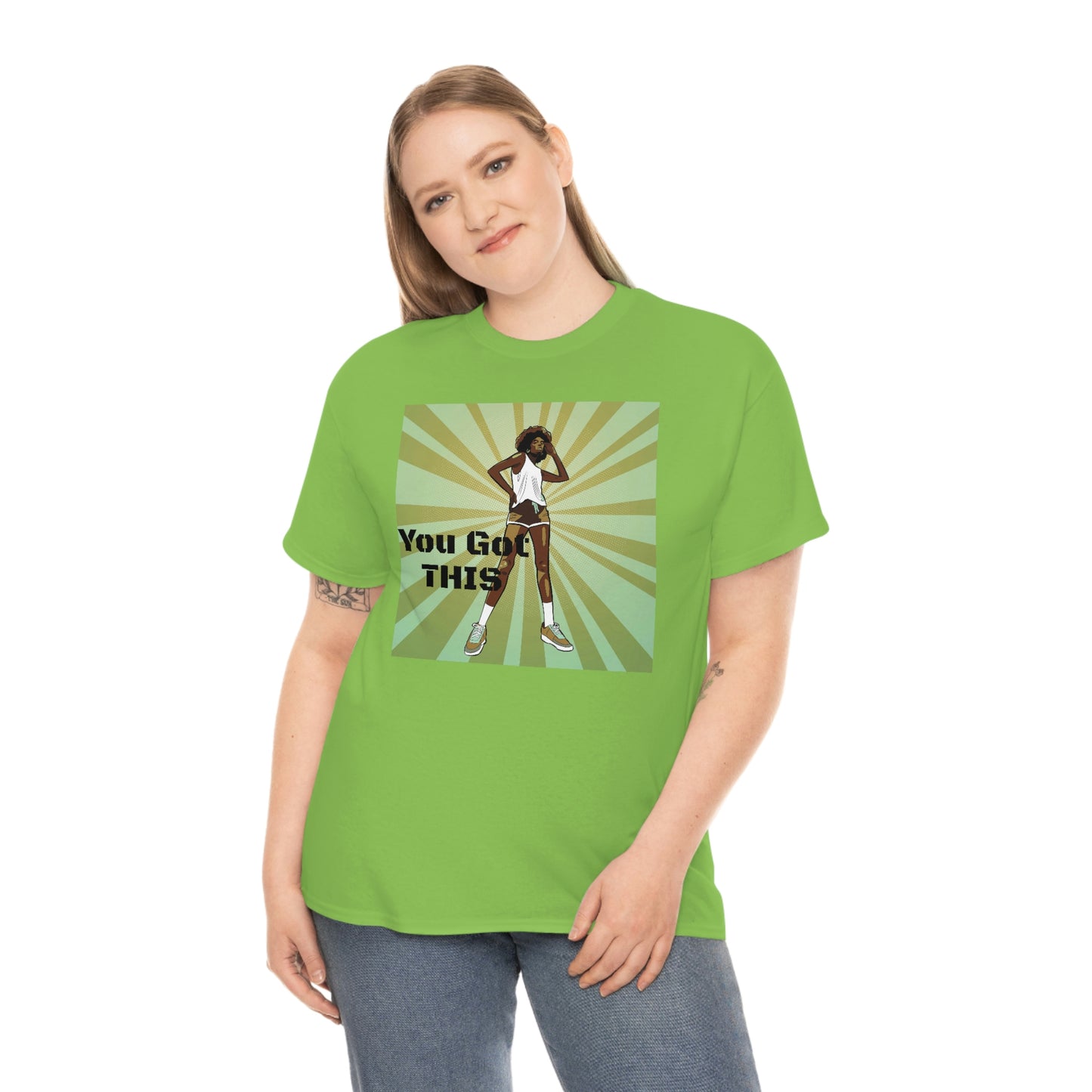 Unisex Cotton Tee(You got this)