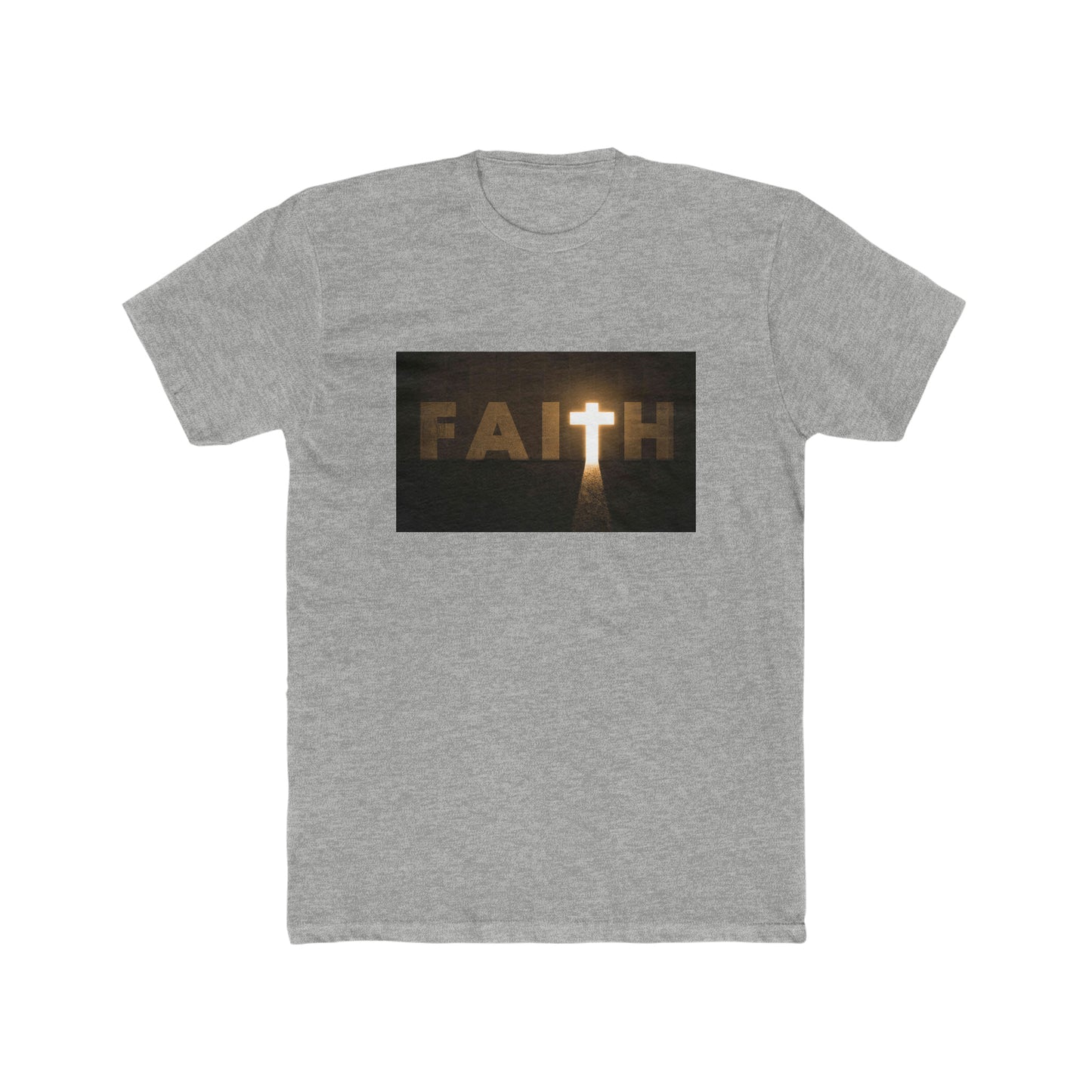 Men's Cotton Crew Tee(Faith)