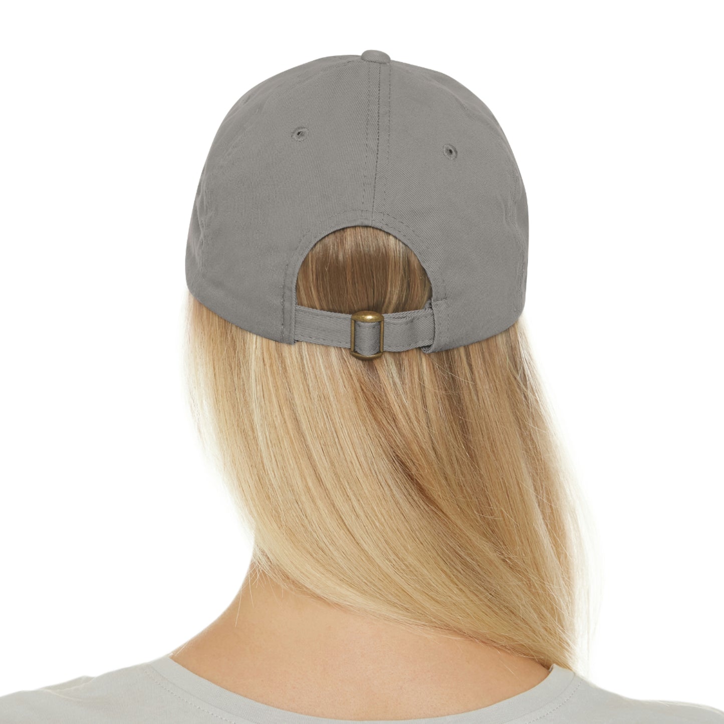 Dad Hat with Patch(Red Smiles)