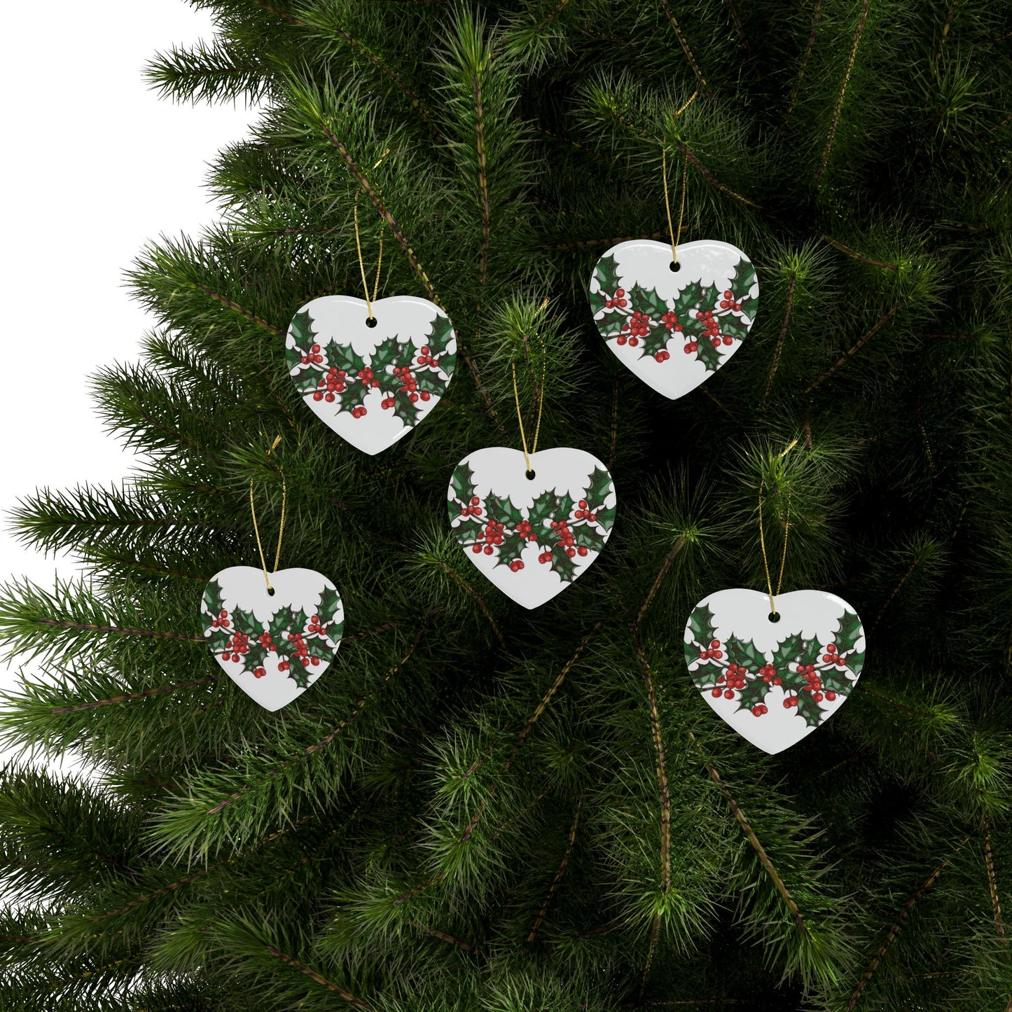 Ceramic Ornaments Kiss me (1pcs, 5pcs, 10pcs, 20pcs)