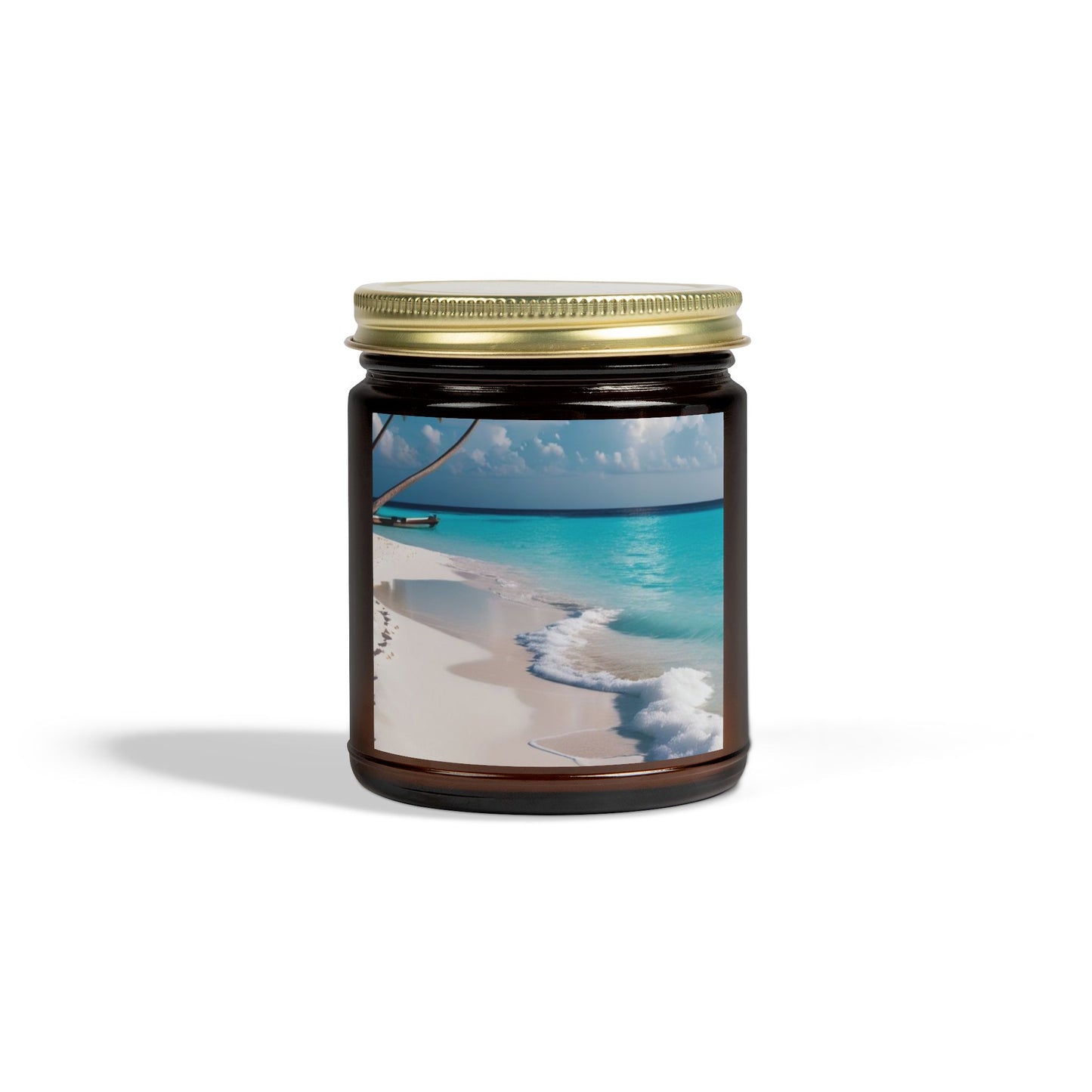 Beach and woody Candle (4oz, 9oz)