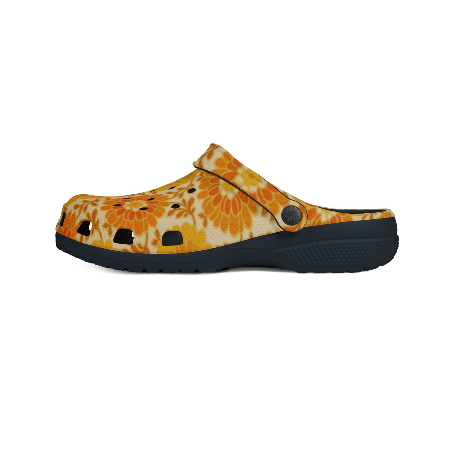 Retro flowers Clog