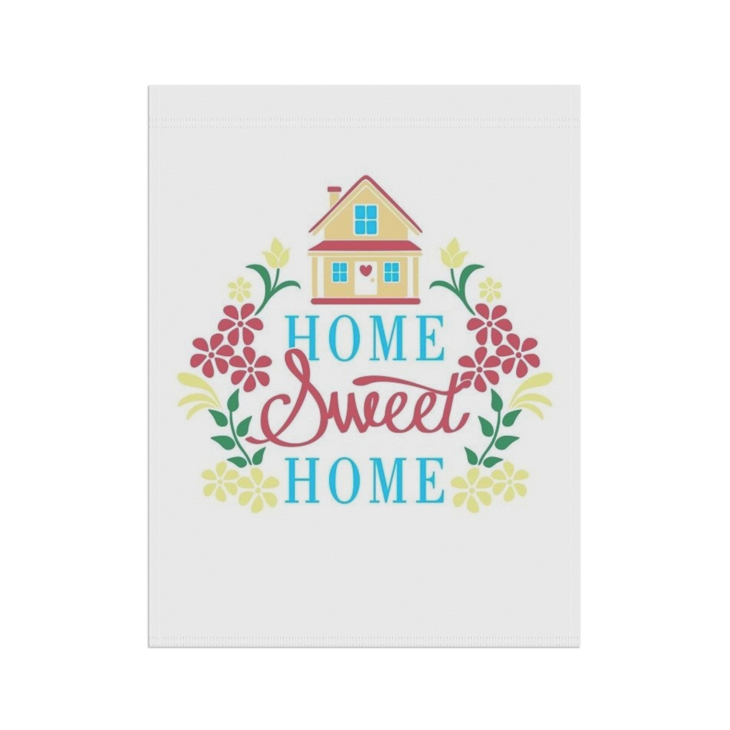 Garden & House Banner(Home sweet home)