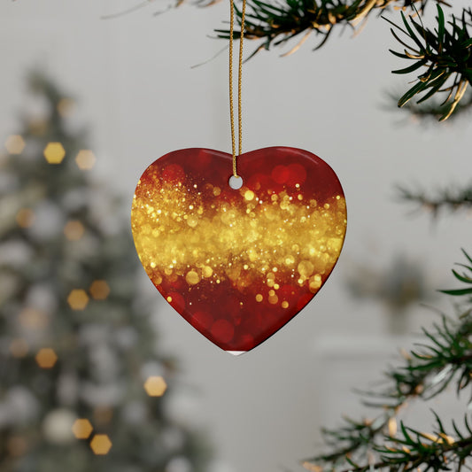 Ceramic Ornaments Gold Blessings(1pcs, 5pcs, 10pcs, 20pcs)