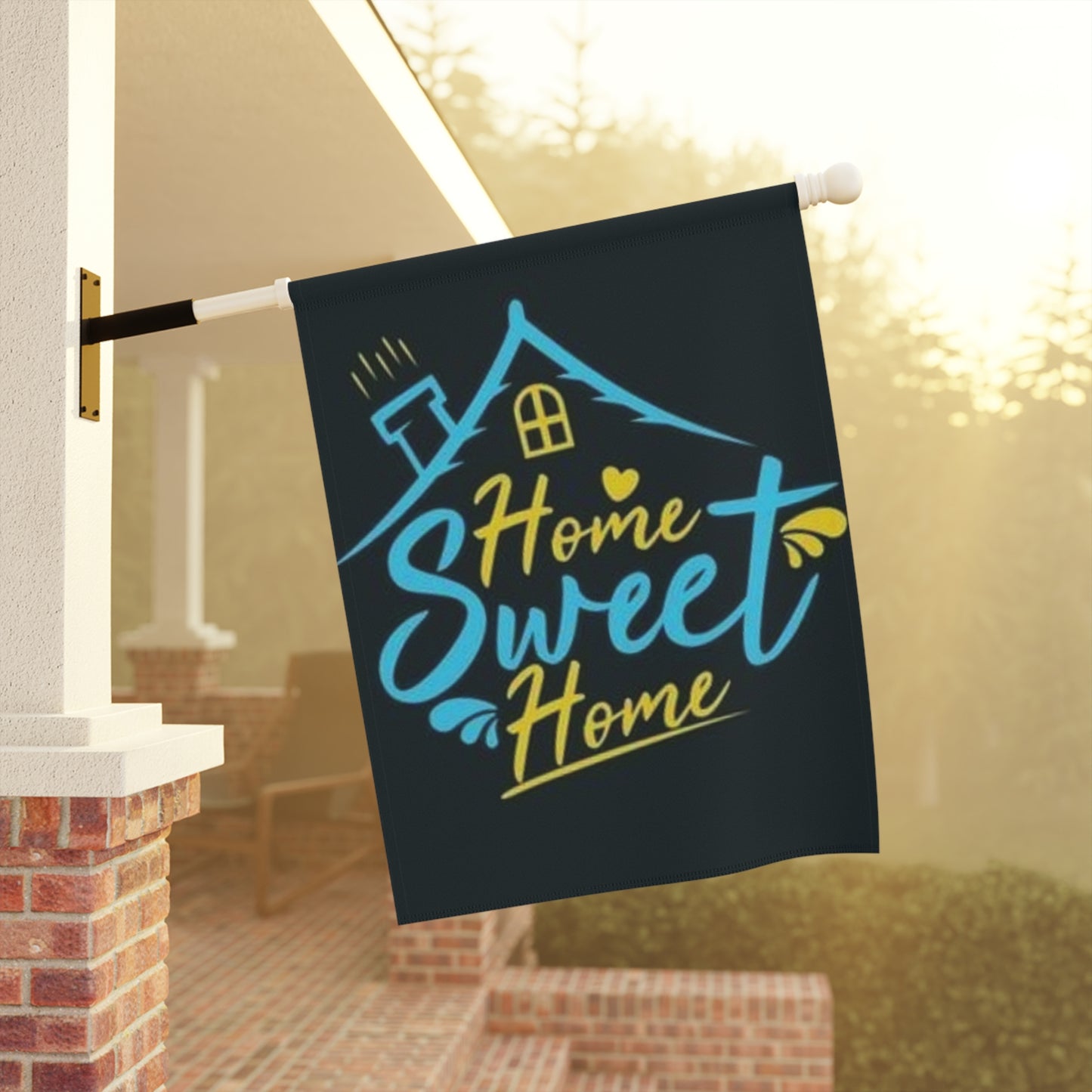 Garden & House Banner(Home sweet home)