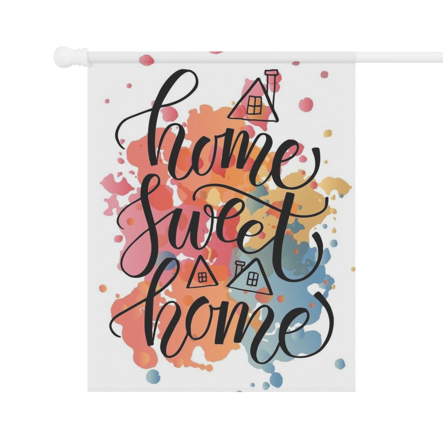 Garden & House Banner(Home sweet home)