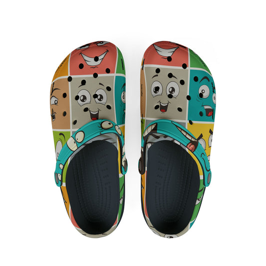 Silly Blue Clogs