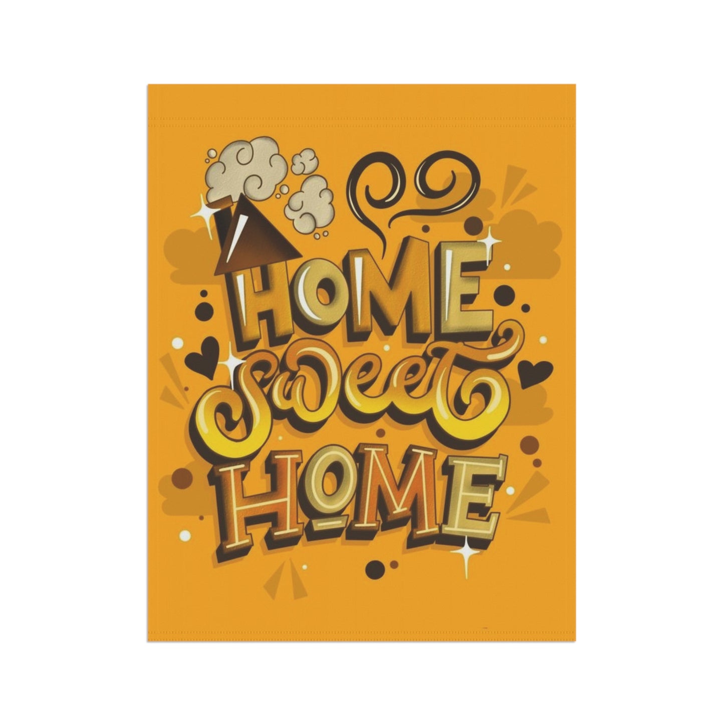 Garden & House Banner(Home sweet home )