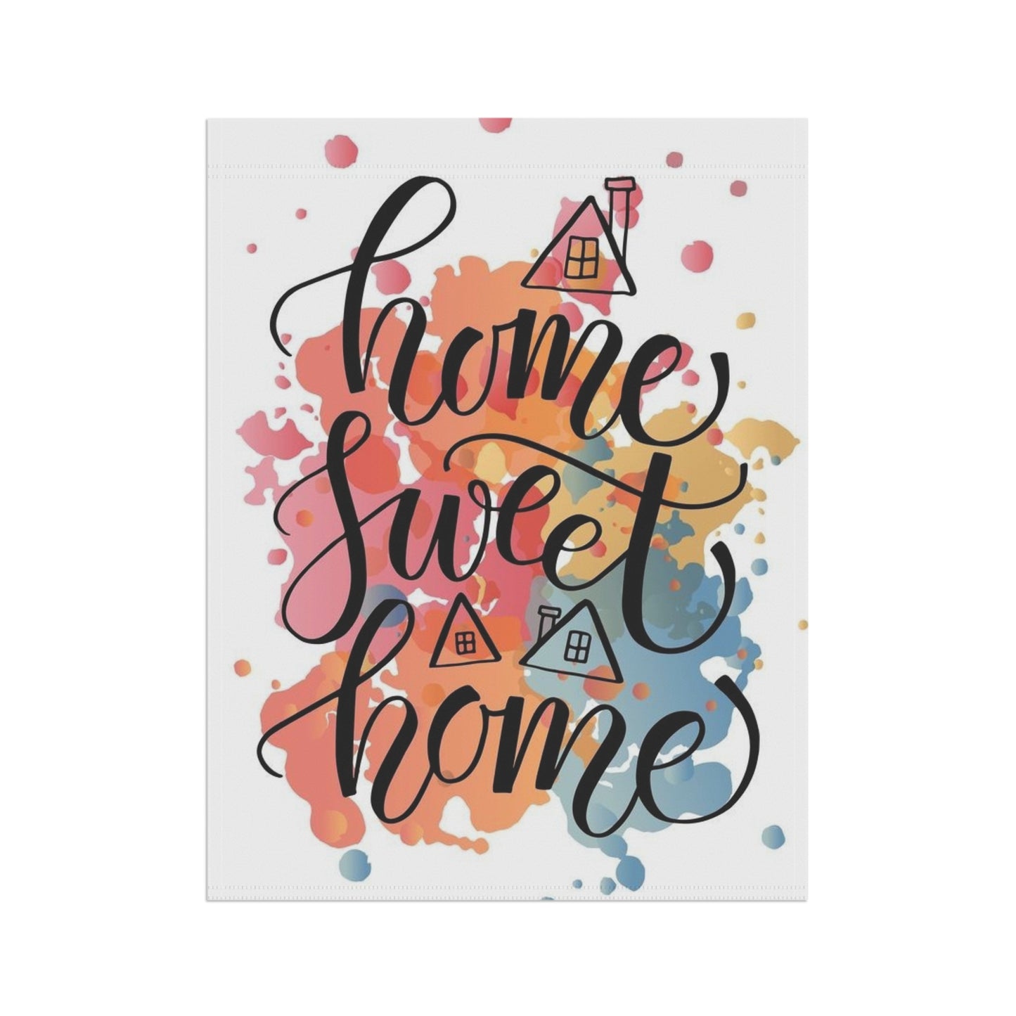 Garden & House Banner(Home sweet home)