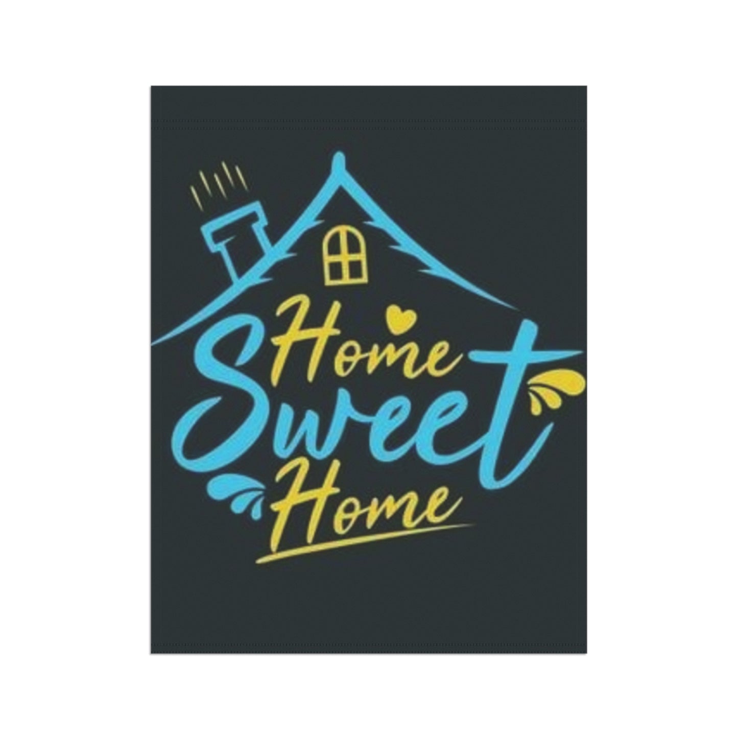 Garden & House Banner(Home sweet home)