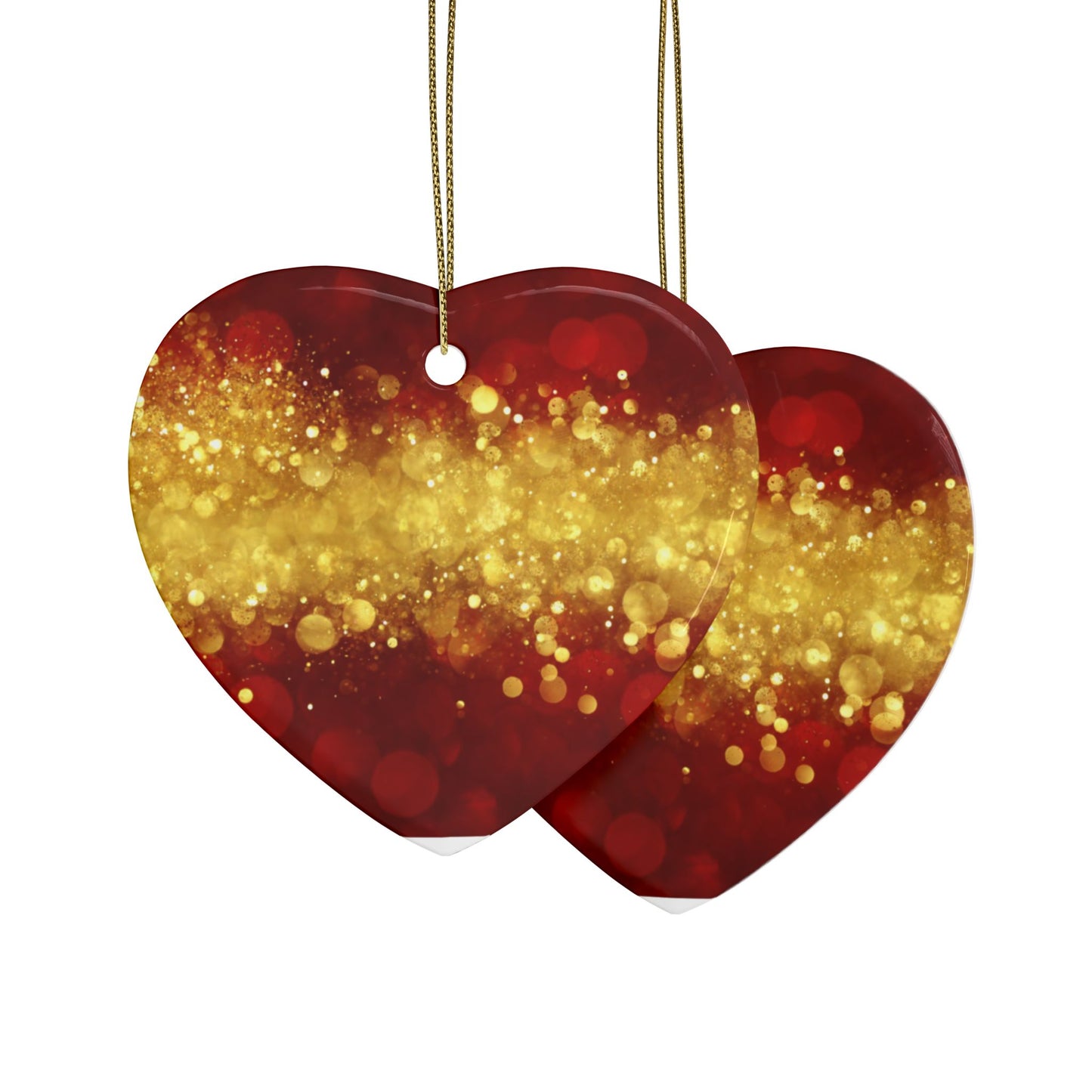 Ceramic Ornaments Gold Blessings(1pcs, 5pcs, 10pcs, 20pcs)