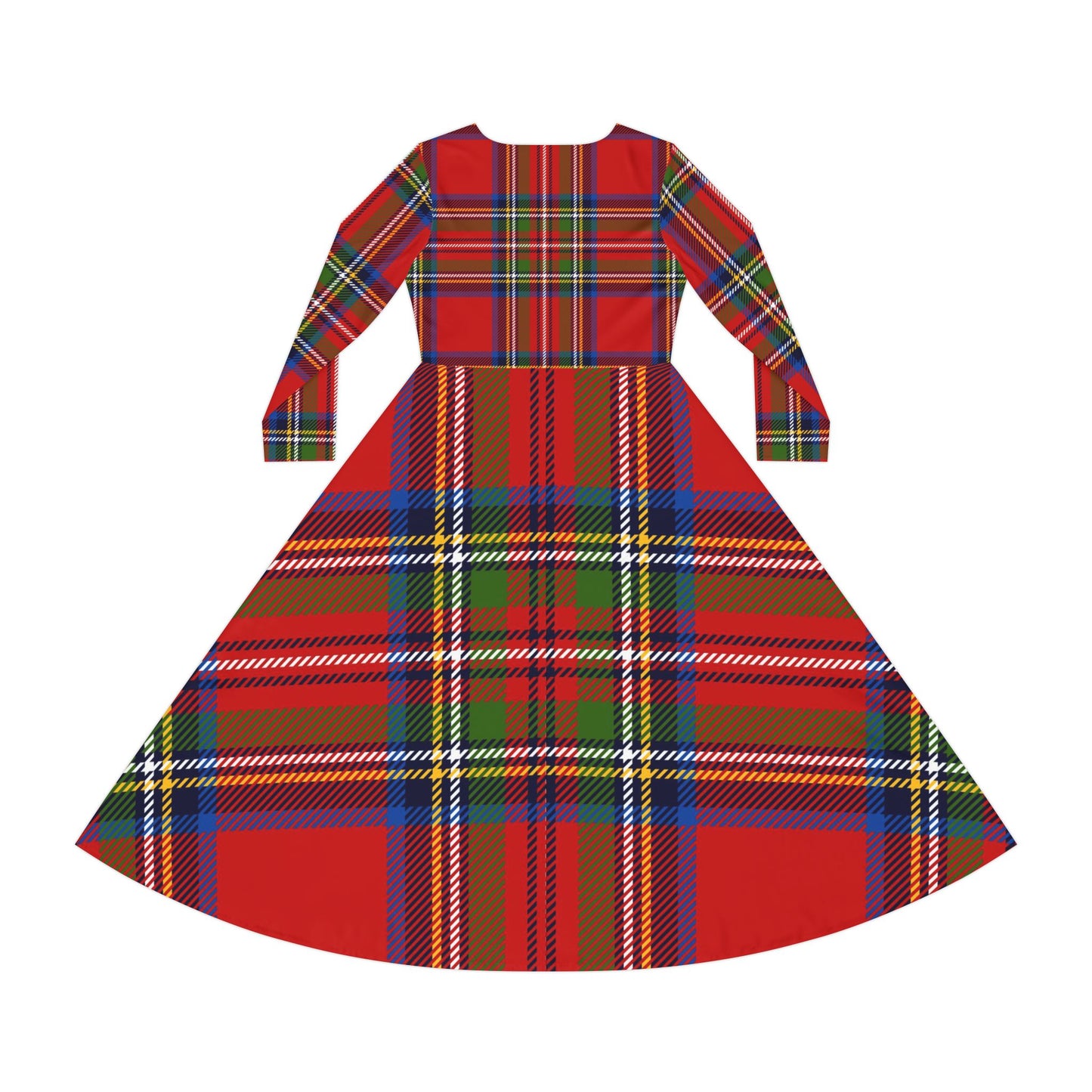 Women's Long Sleeve Dress (Hippie 14)
