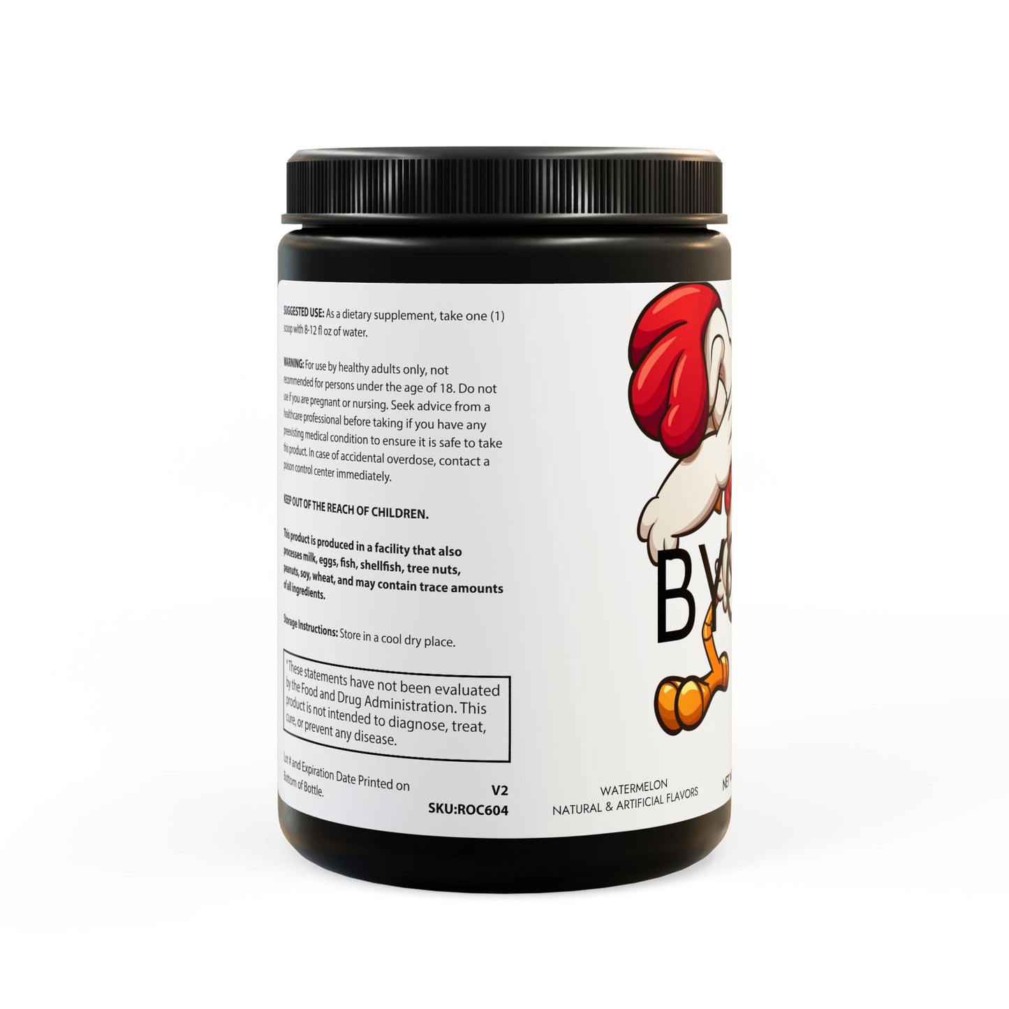 Be ye covered llc Dabb BCAA Supplement, Watermelon (325g, 11.46oz, 45 servings)