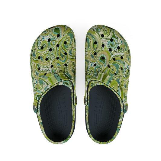 Green and mean Clogs