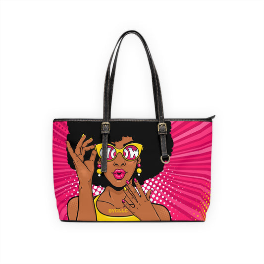 PU Leather Shoulder Bag(BYCLLC Beauty)