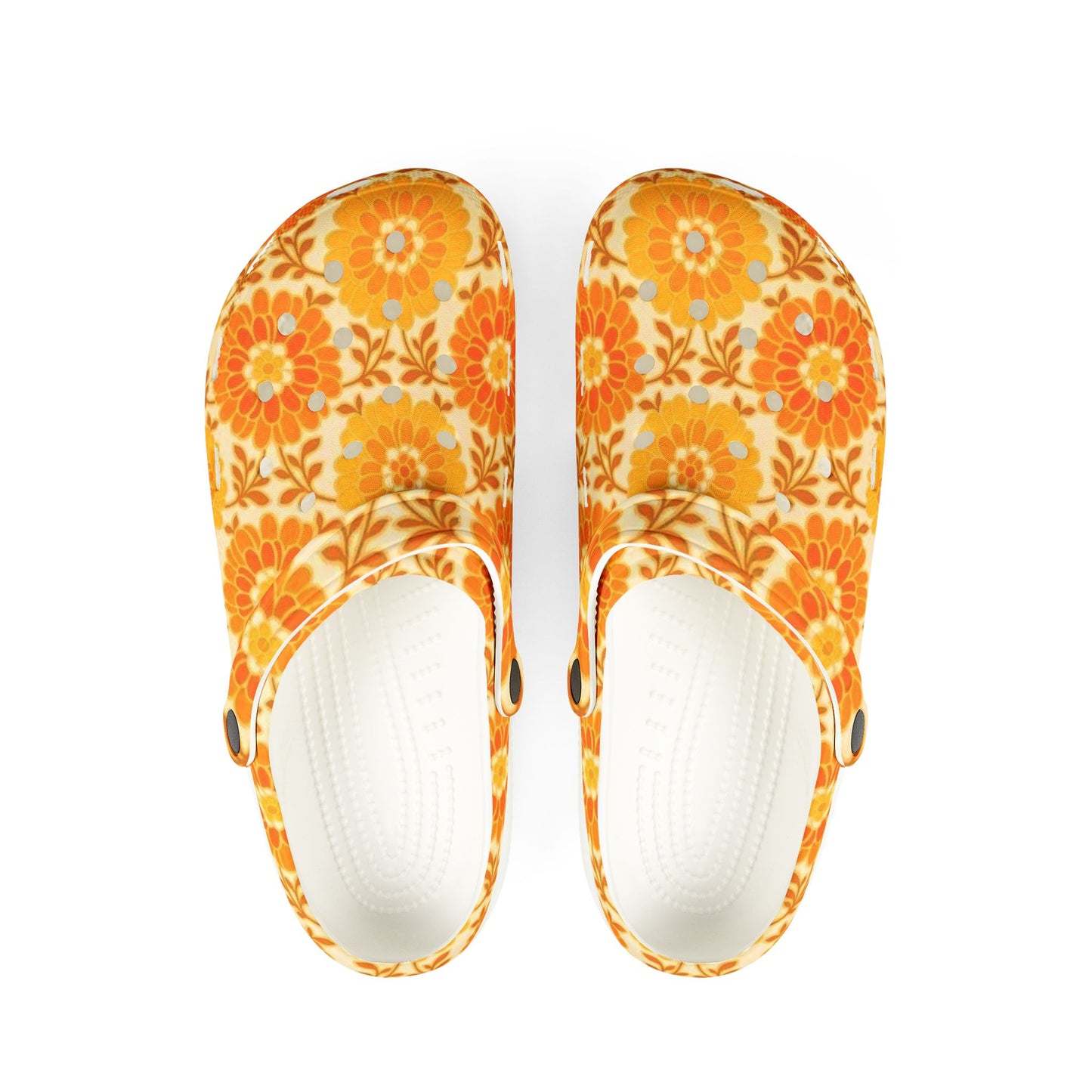 Retro flowers Clog