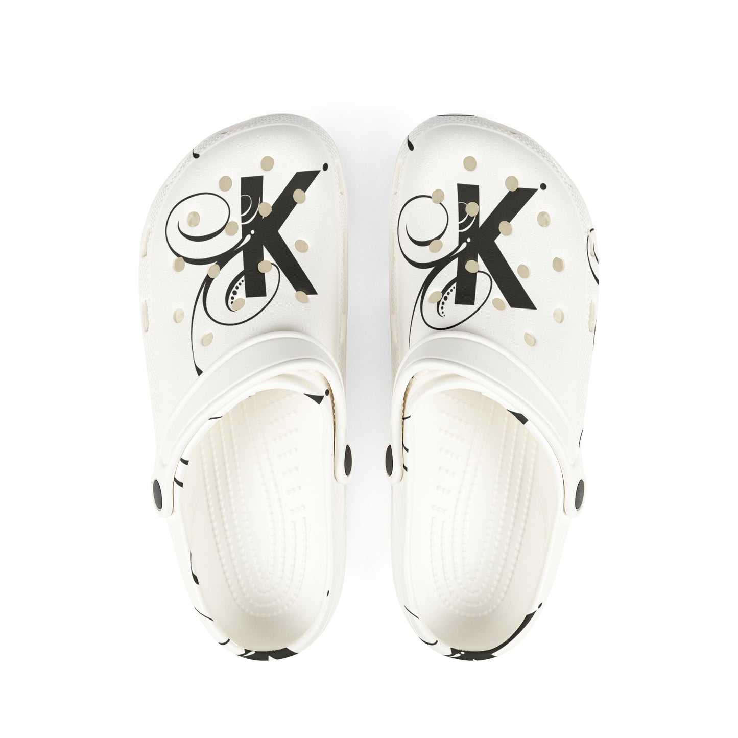 Letter K Clogs