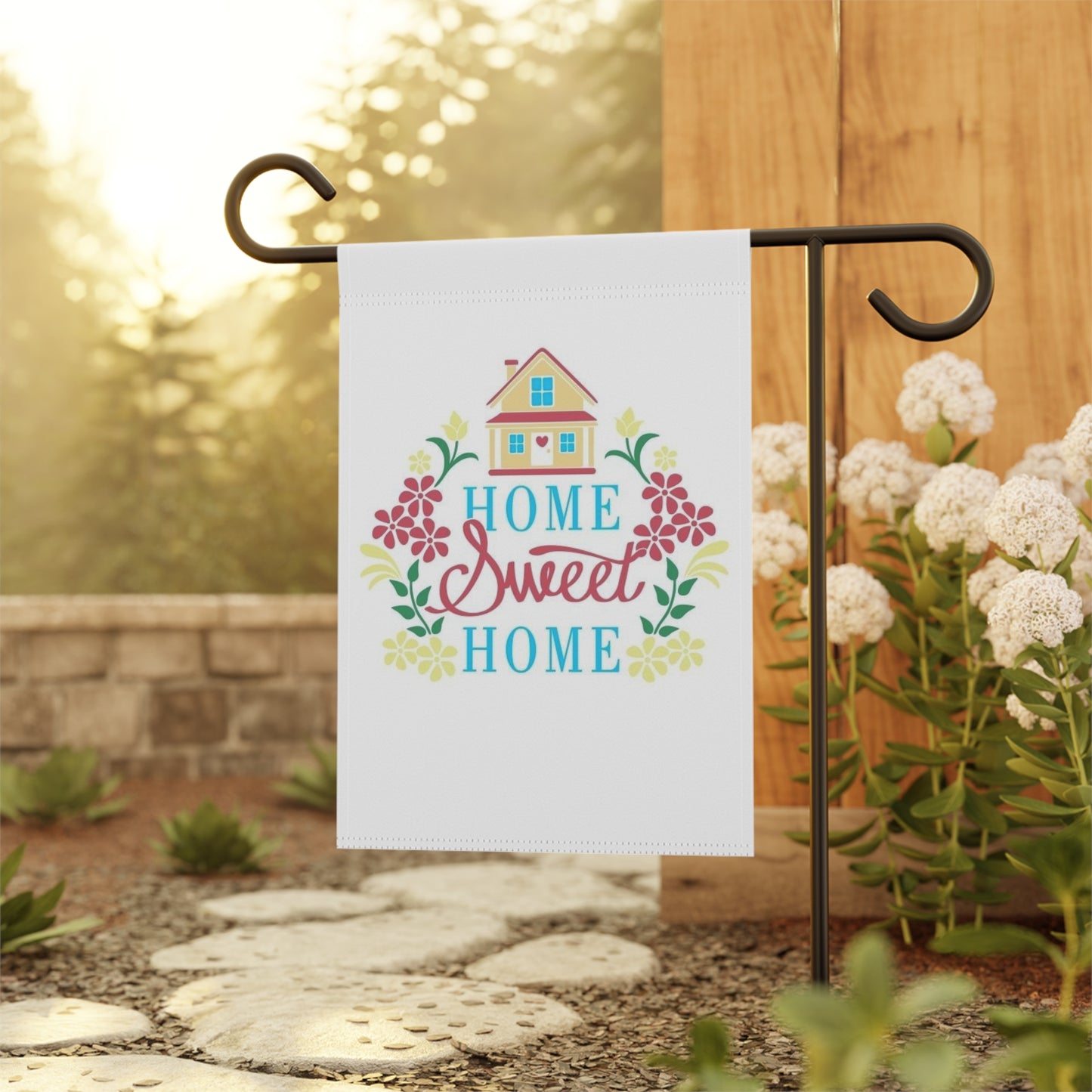 Garden & House Banner(Home sweet home)