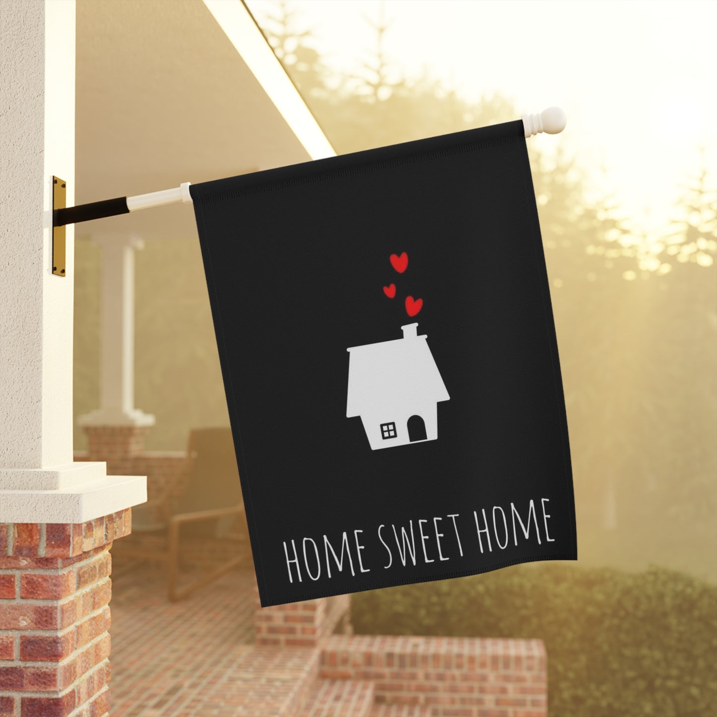 Garden & House Banner(Home sweet home)