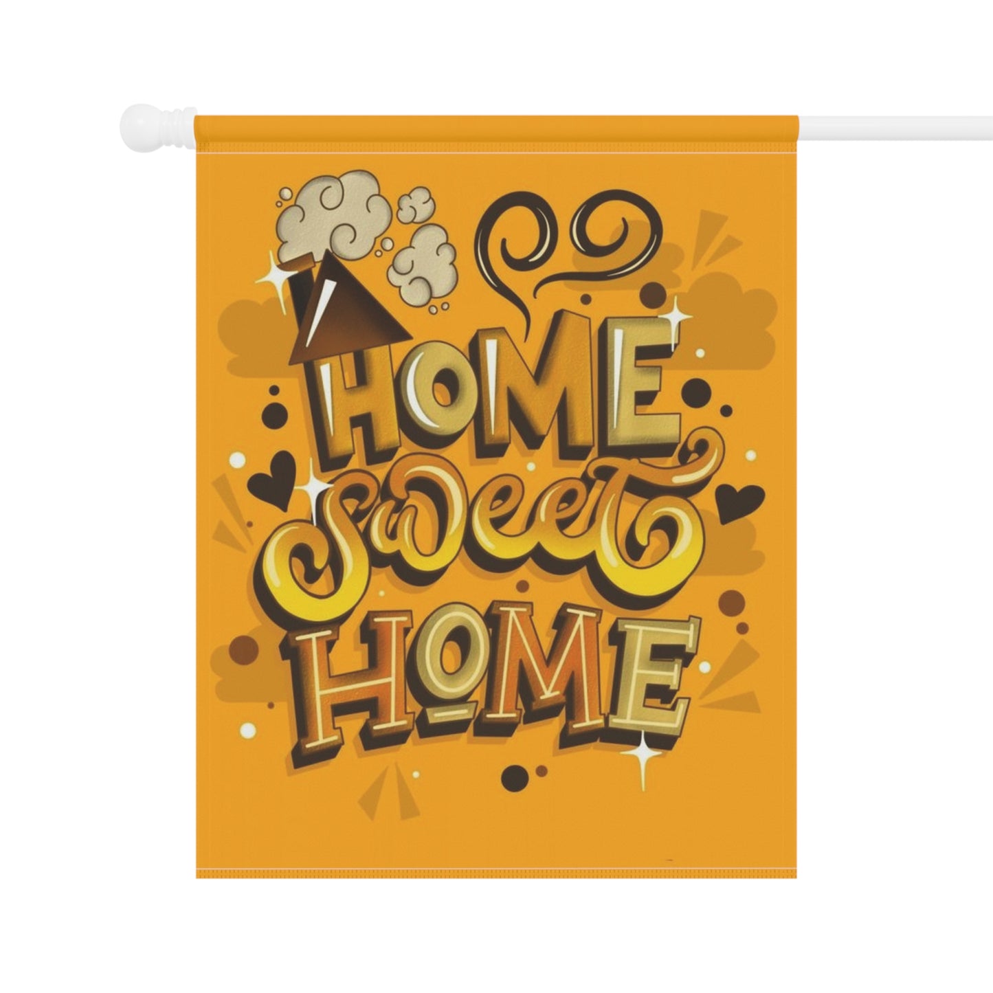 Garden & House Banner(Home sweet home )