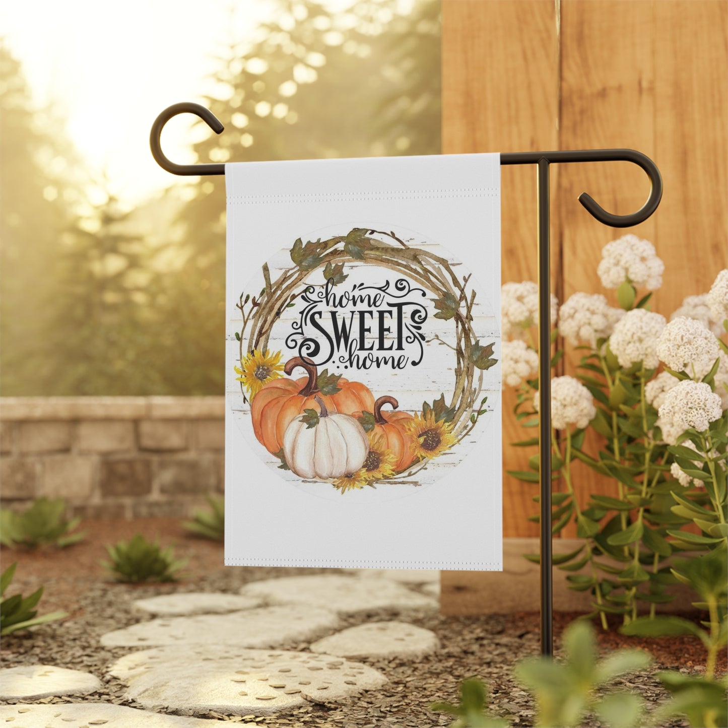 Garden & House Banner(Home sweet home)
