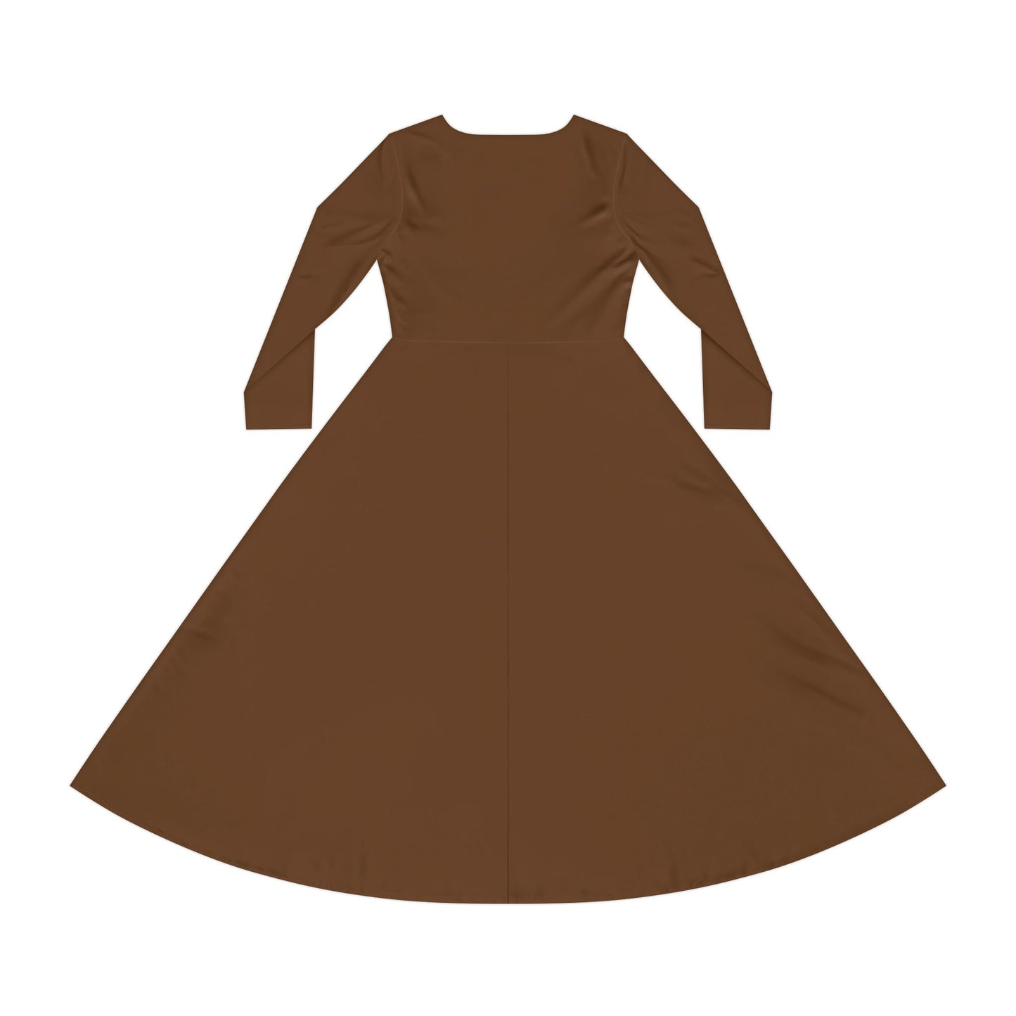 Women's Long Sleeve Dress (Hippie 12)