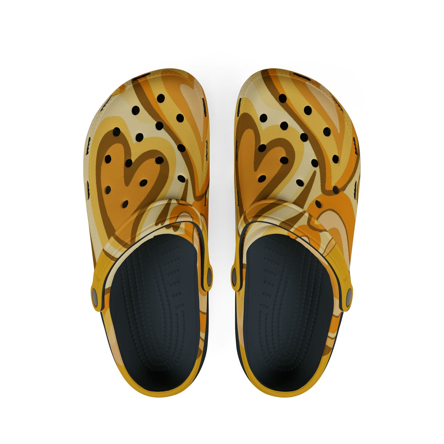 Hippie yellow Clogs
