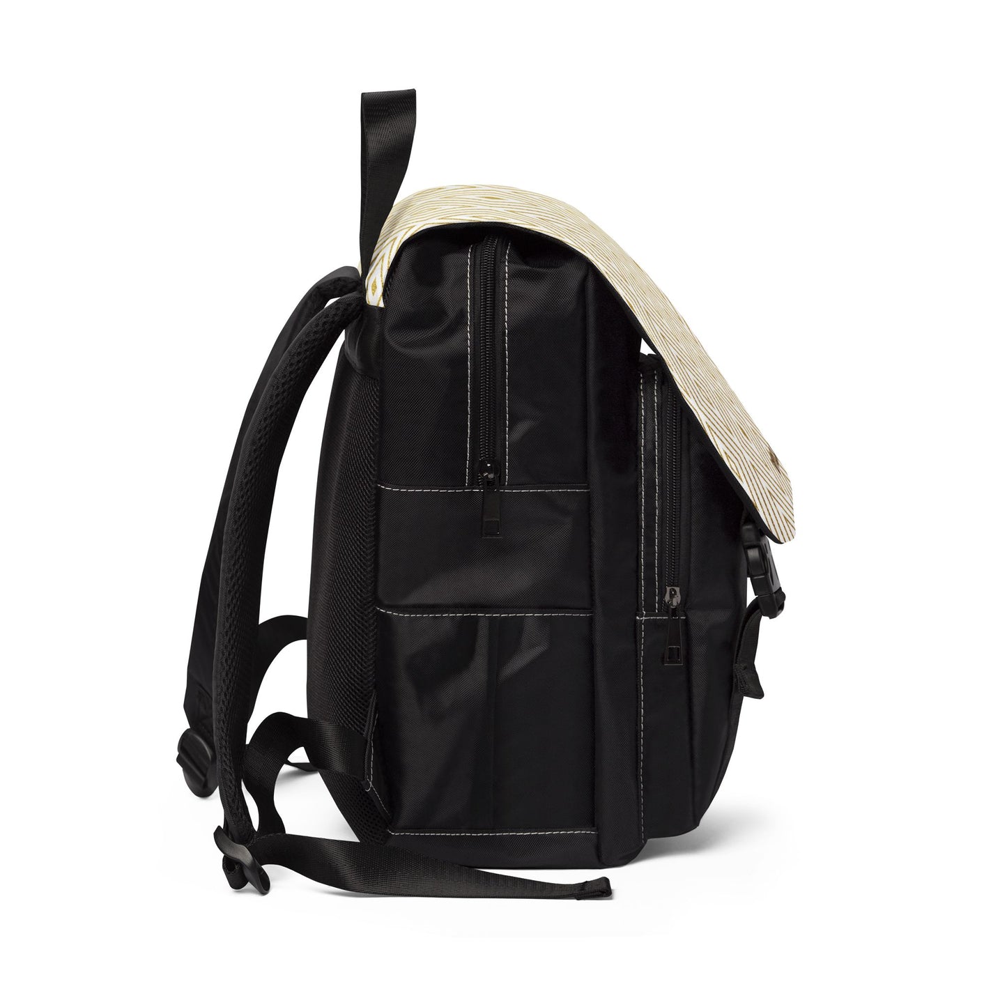 Casual Shoulder Backpack(BYCLLC Gold Diamond)