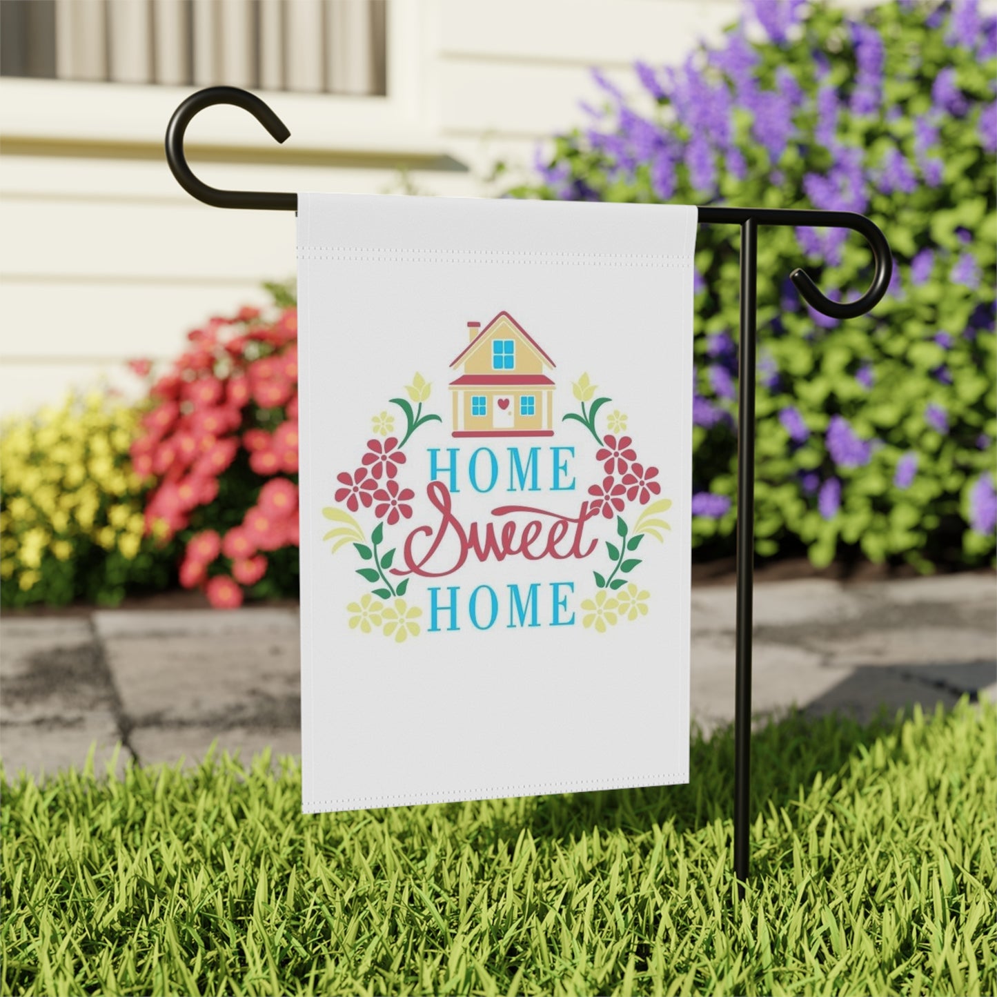 Garden & House Banner(Home sweet home)