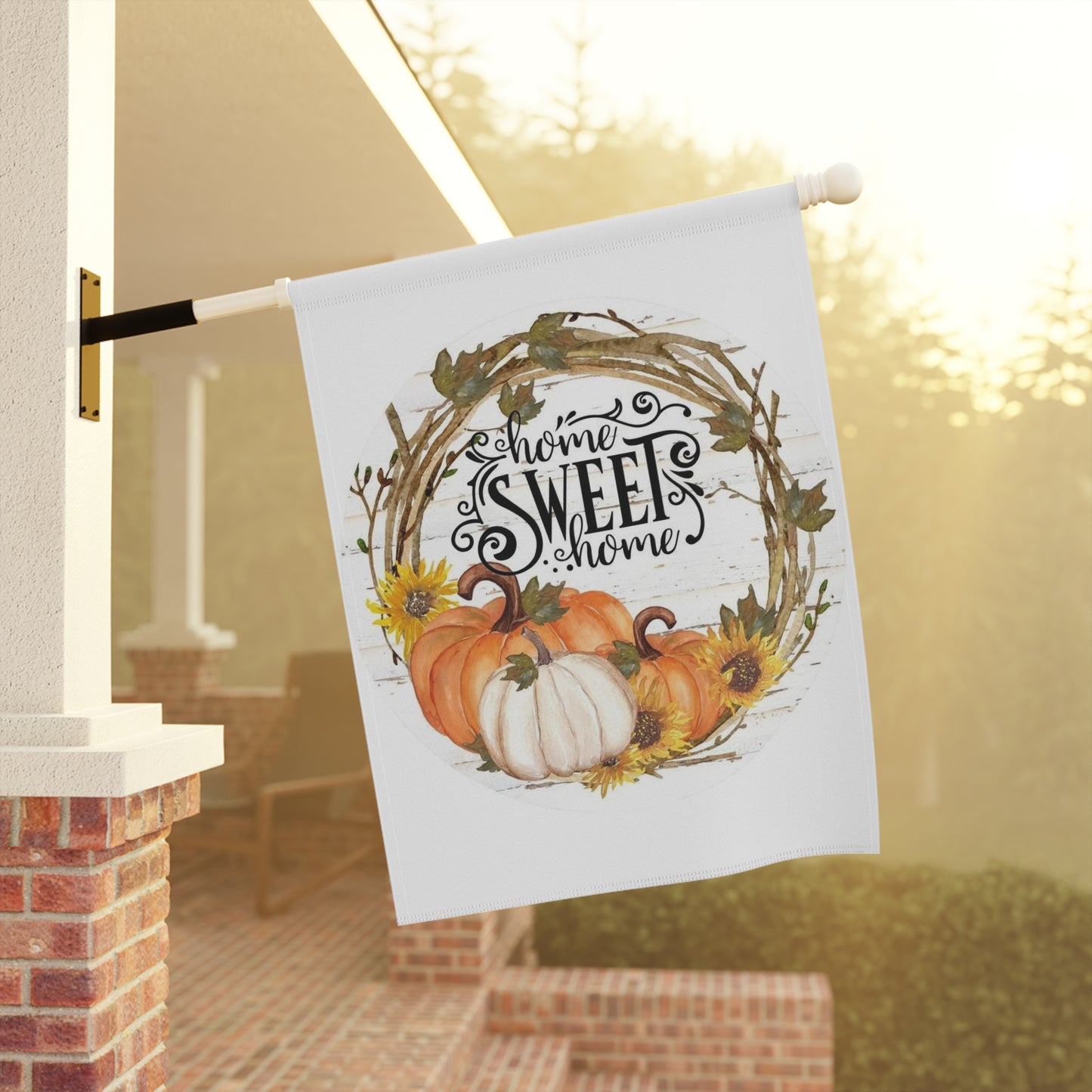 Garden & House Banner(Home sweet home)